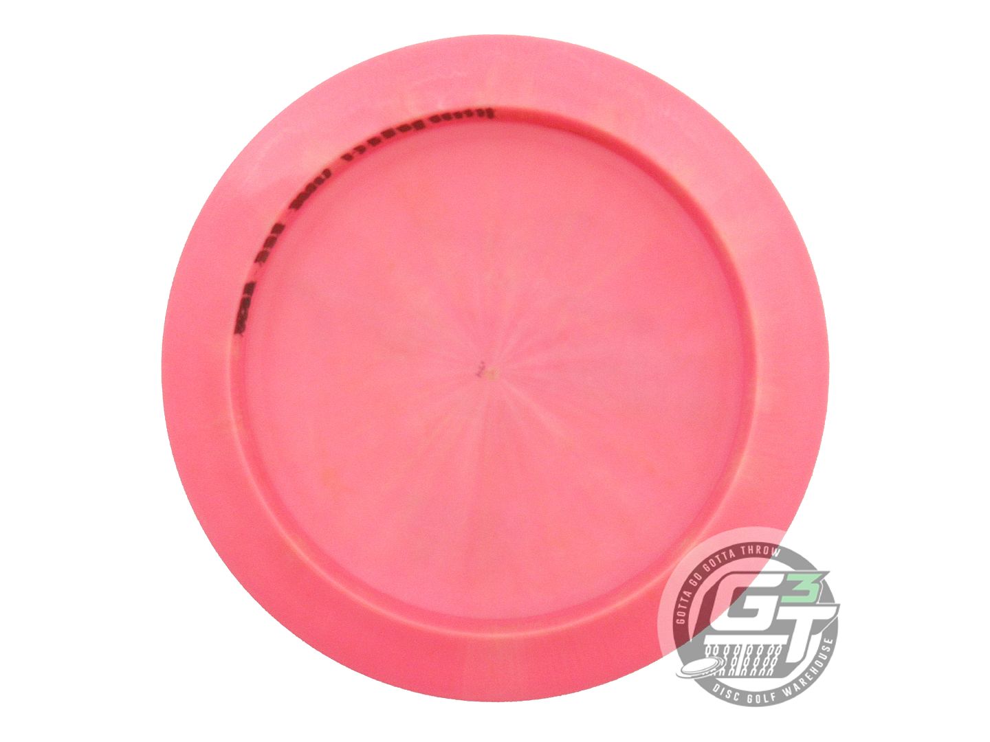 USED Discraft [PIERCE] ESP Nuke 174g Pink Teal Heart Foil Distance Driver Disc