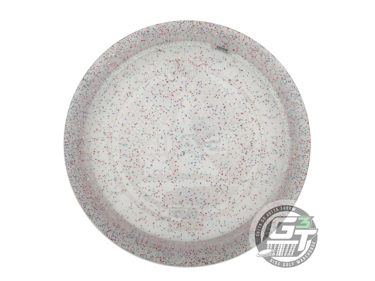 USED DGA SP Line Sail 173g Smoke Gold Pixel Foil Distance Driver Golf Disc