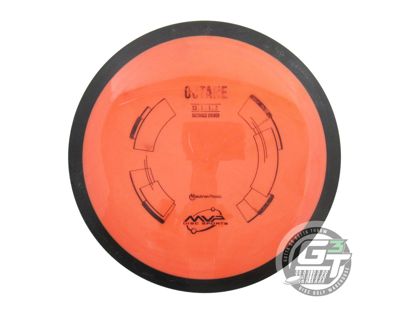 USED MVP Disc Sports Neutron Octane 169g Orange Distance Driver Golf Disc