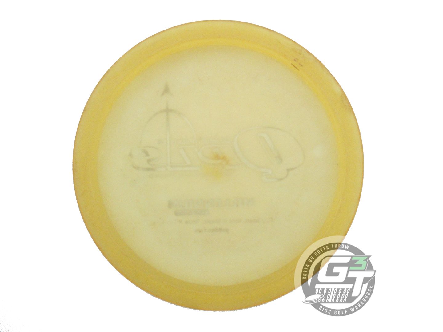 USED Millennium Quantum Polaris LS 165g Yellow Silver Foil Fairway Driver Disc