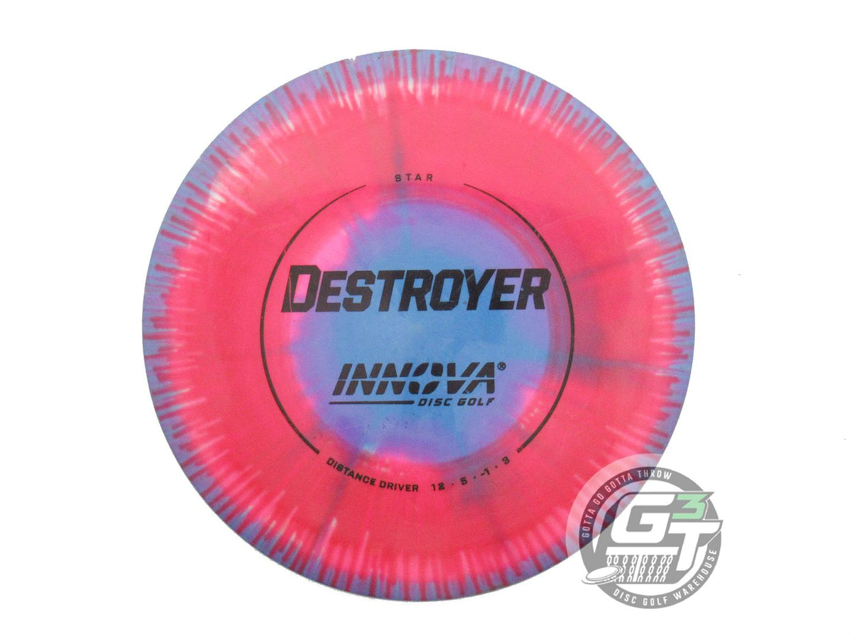 USED Innova I-DYE Star Destroyer 175g Blue Burst Distance Driver Golf Disc