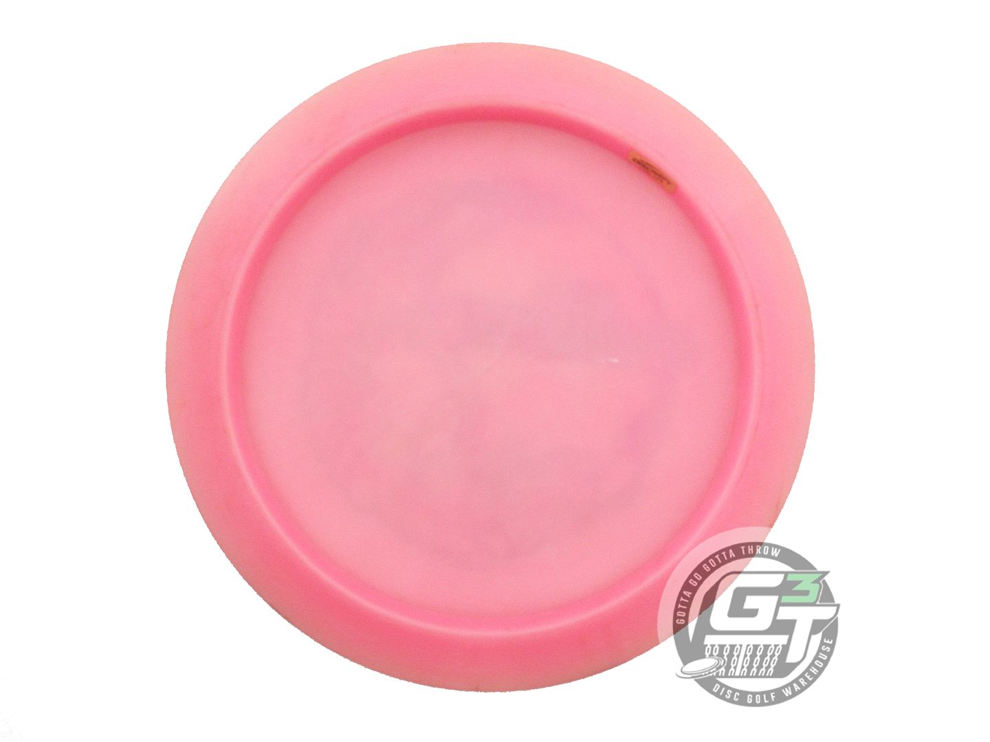 USED Discraft [LEDGESTONE] Z Glo Force 176g Pink Zebra Foil Distance Driver Disc