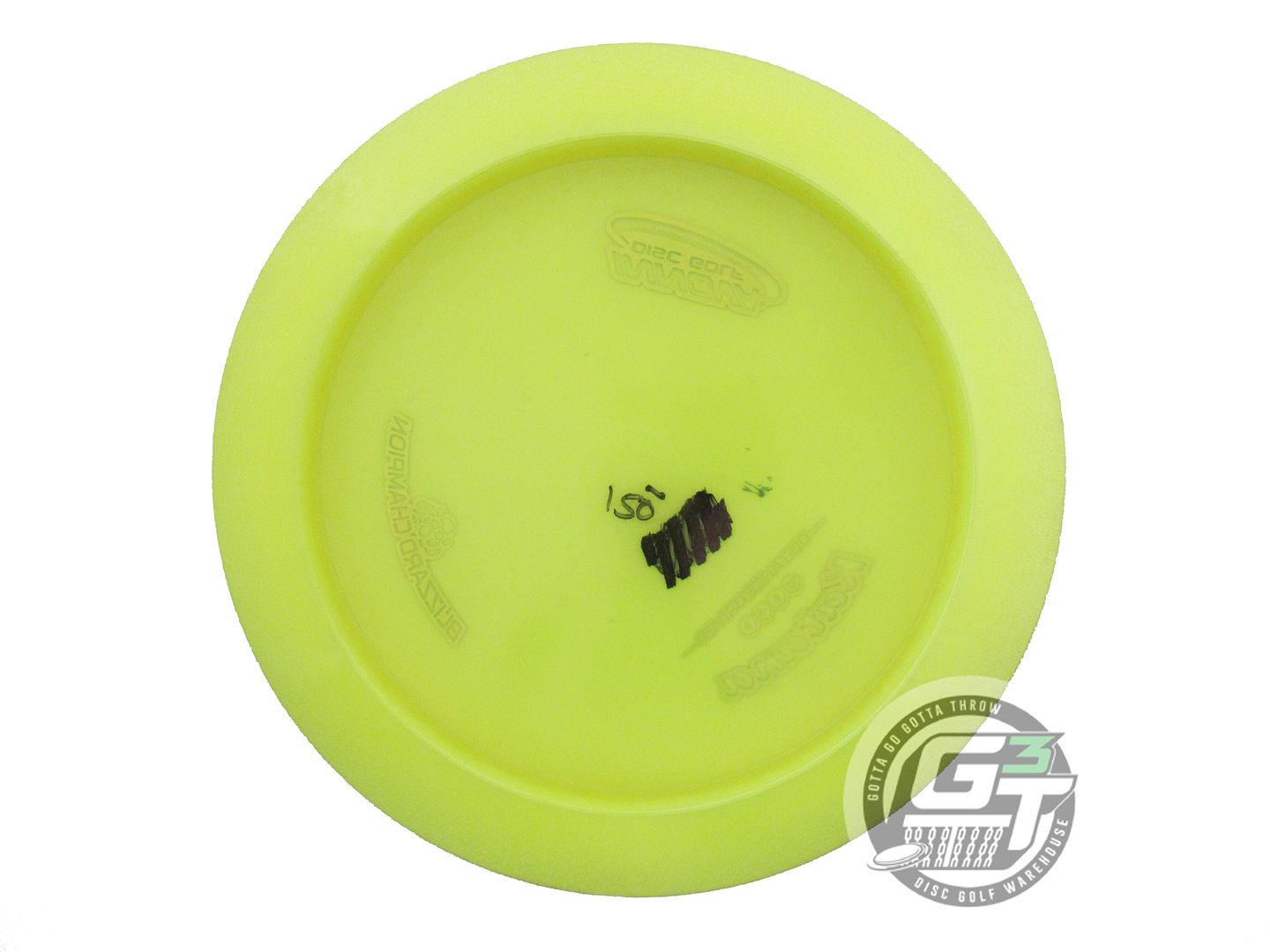 USED Innova Blizzard Katana 150g Yellow Rainbow Foil Distance Driver Golf Disc