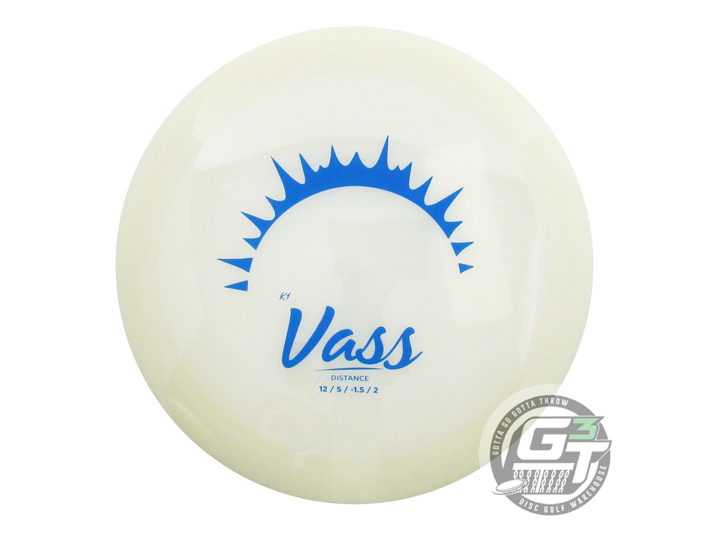 Kastaplast Glow K1 Vass Distance Driver Golf Disc (Individually Listed)