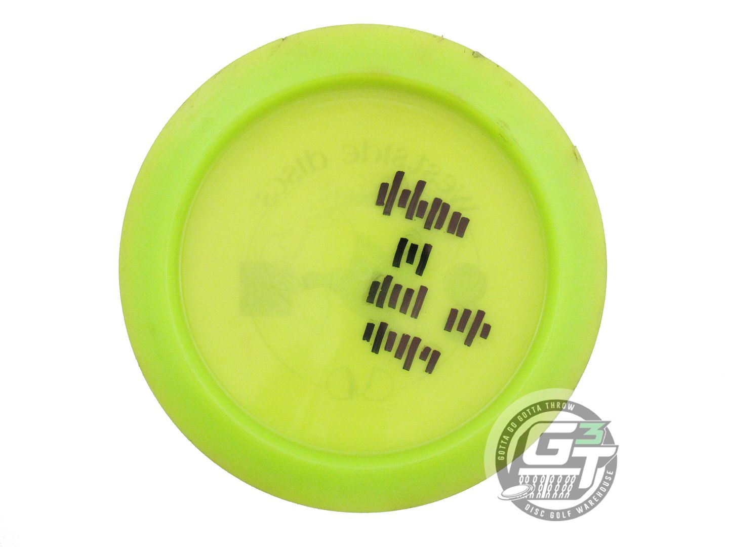USED Westside Discs VIP World 169g Yellow Gold Foil Distance Driver Golf Disc