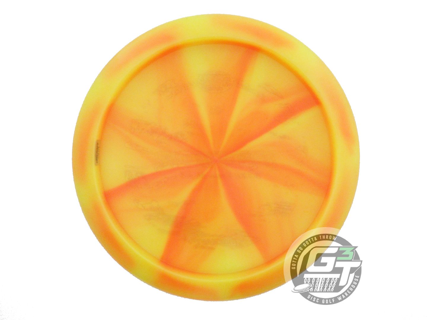 USED Discraft [GREAT LAKES] Z Swirl Raptor 175g Yellow-Orange Driver Golf Disc