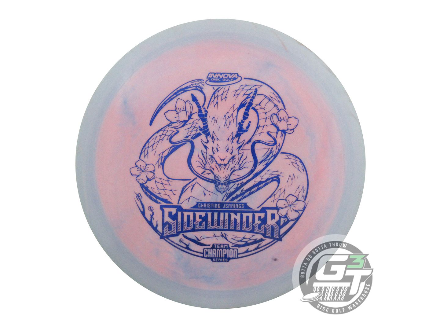 USED Innova [JENNINGS] Star Sidewinder 171g Blue-Pink Distance Driver Golf Disc