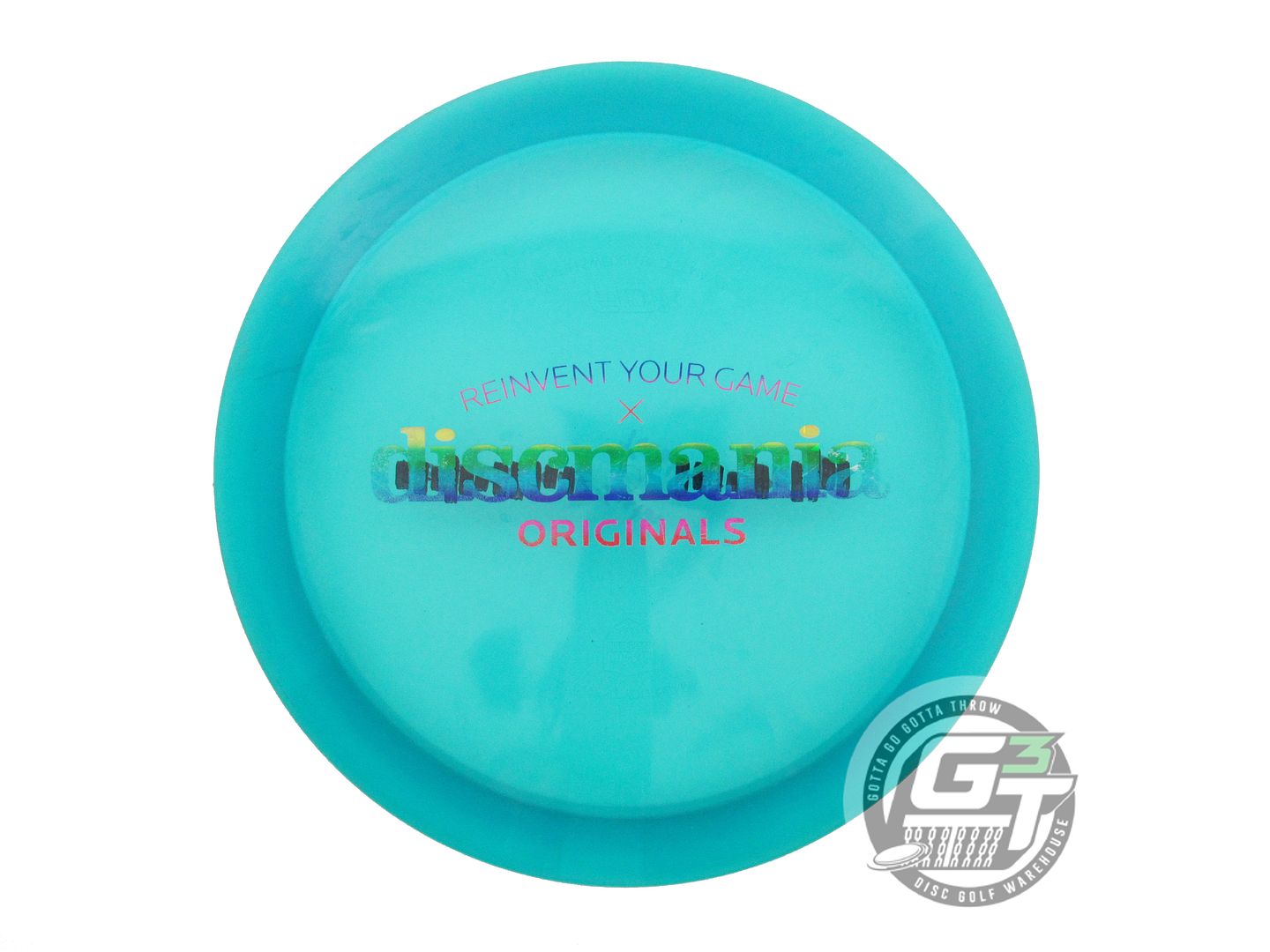 USED DiscMania ORIGINALS C-Line FD3 173g Teal Rainbow Shatter Driver Golf Disc