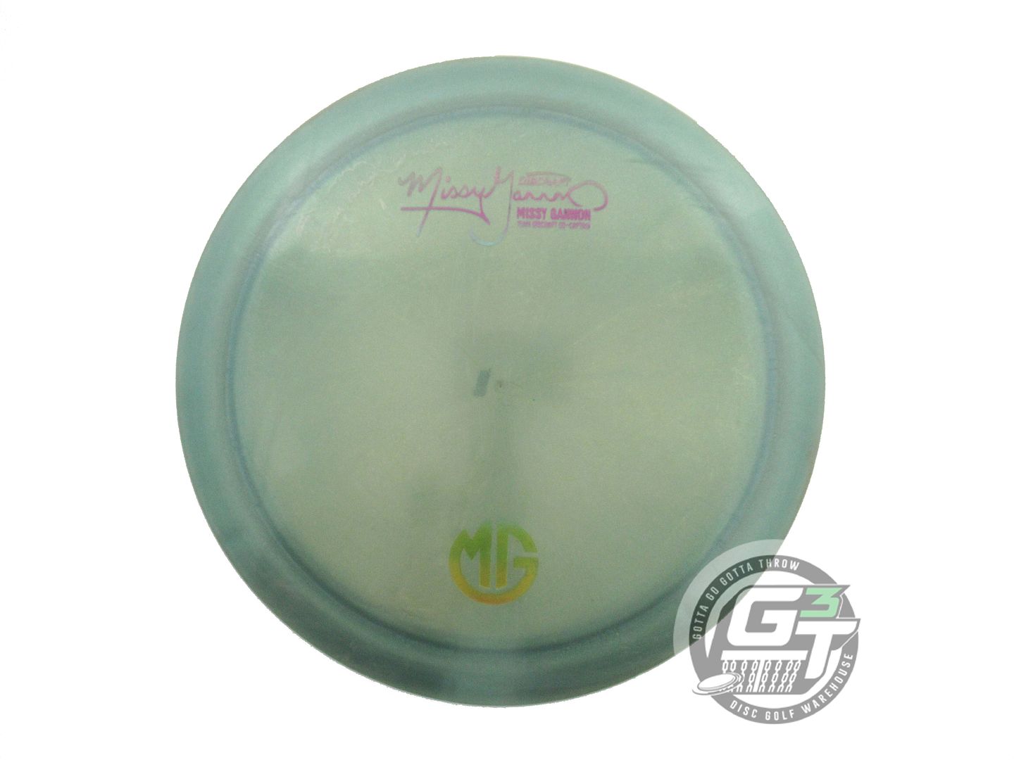 USED Discraft [GANNON] ColorShift Z Thrasher 174g Green-Blue Driver Golf Disc