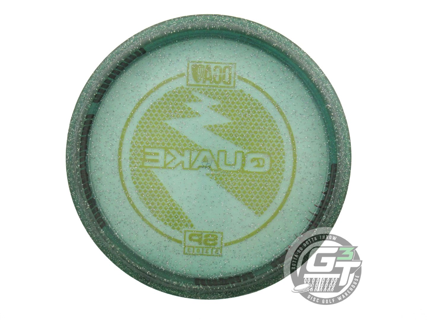 USED DGA SP Line Quake 175g Green Yellow Stamp Midrange Golf Disc
