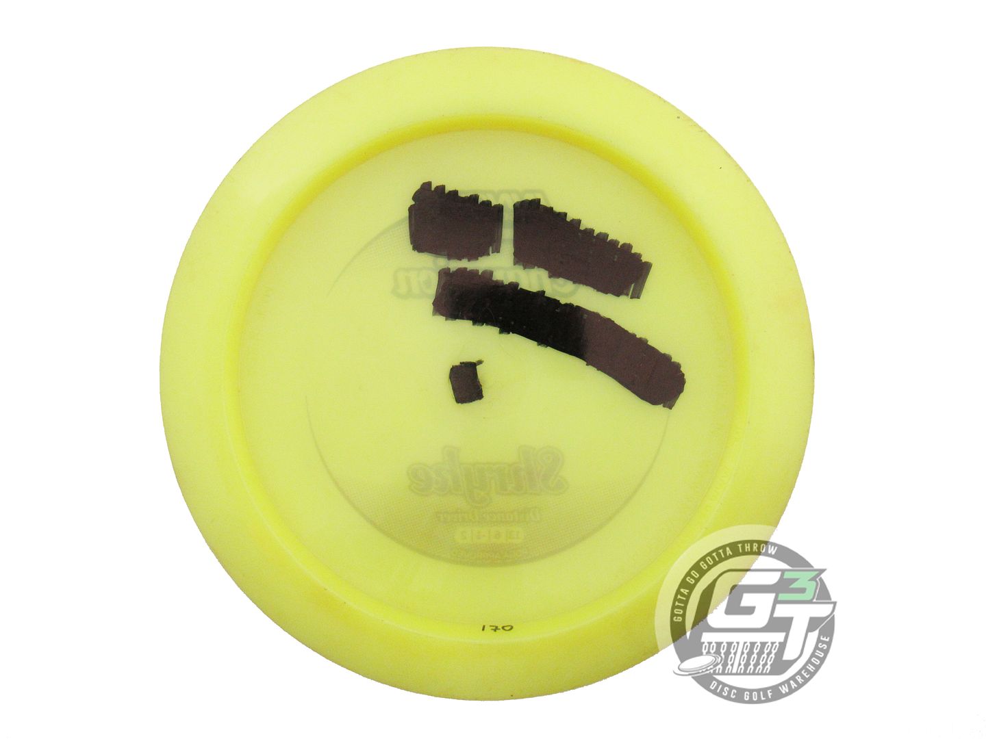 USED Innova Champion Shryke 170g Yellow Gray Stamp Distance Driver Golf Disc