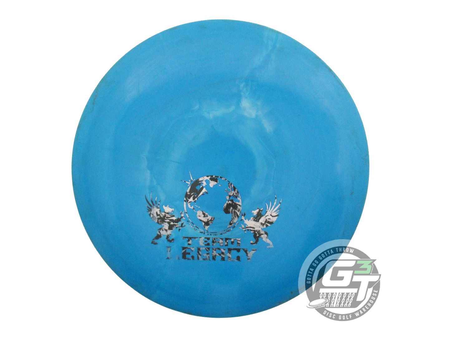 USED Legacy Discs Icon Patriot 166g Blue TEAM Fairway Driver Golf Disc