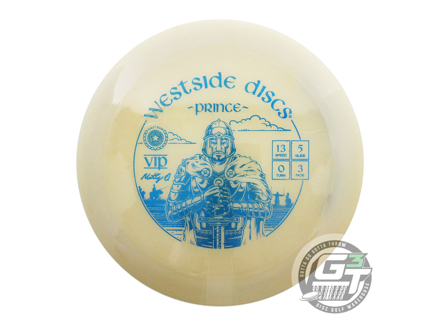 USED Westside Discs [ORUM] VIP Prince 173g Smoke Blue Foil Distance Driver Disc