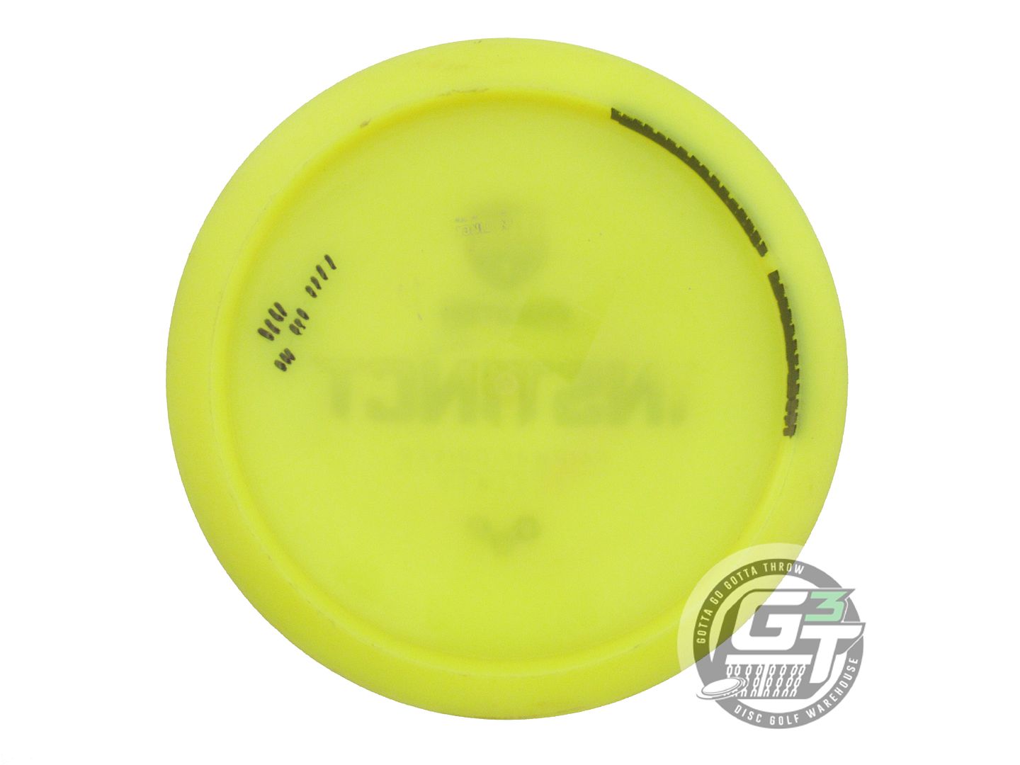 USED DiscMania Neo Instinct 175g Yellow Gold Foil Fairway Driver Golf Disc