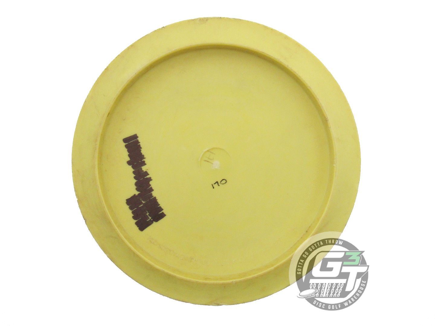 USED Innova DX Orc 170g Yellow Silver Foil Distance Driver Golf Disc