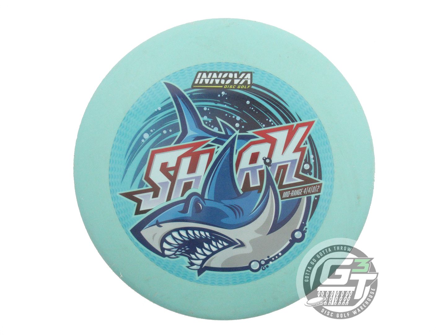 USED Innova DX Shark 173g Seafoam FullColor Midrange Golf Disc