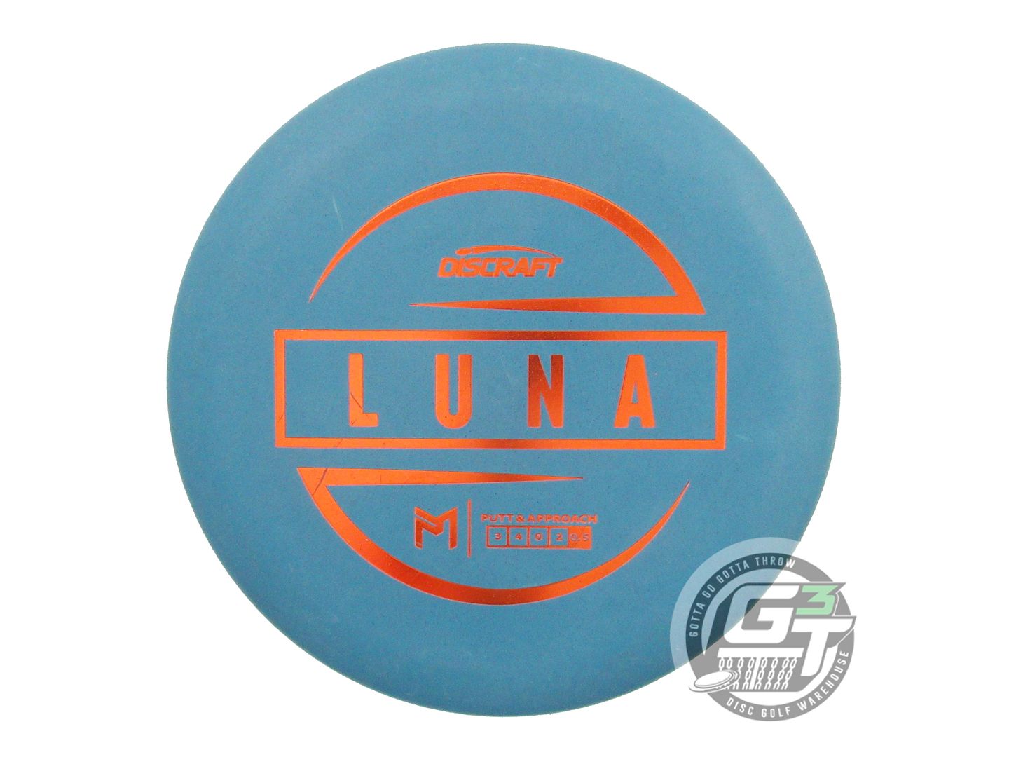 USED Discraft [McBETH] Jawbreaker Luna 173g Blue Orange Foil Putter Golf Disc