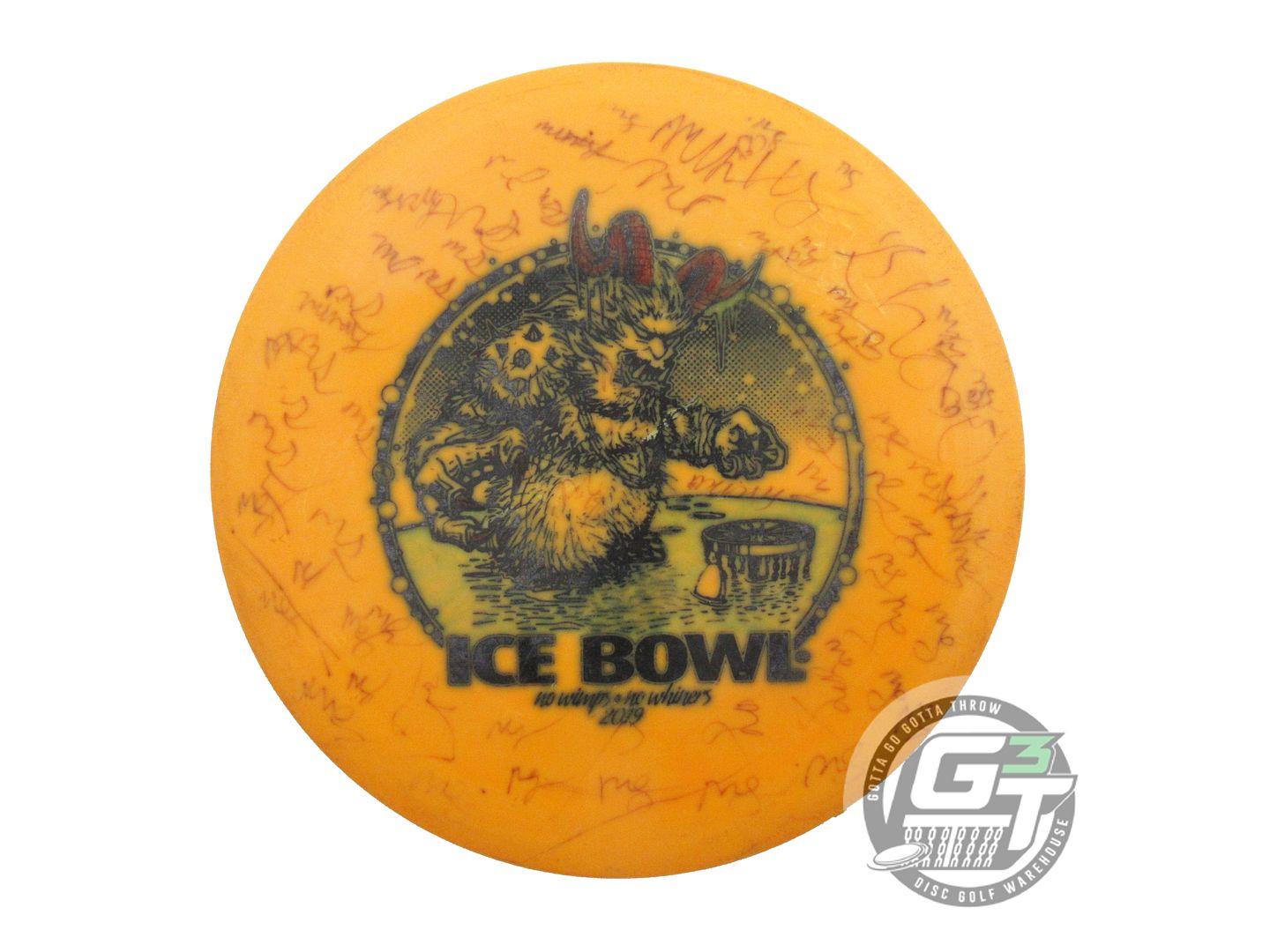 USED Millennium [ICE BOWL] Standard Scorpius 155g Orange Distance Driver Disc