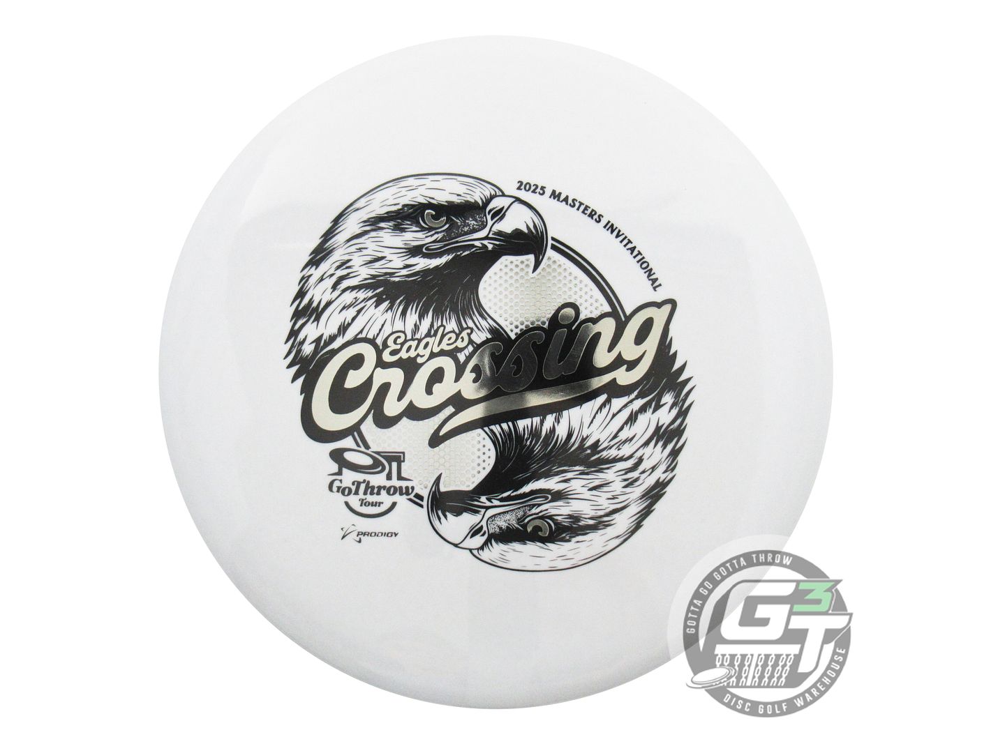 Prodigy Limited Edition 2025 GoThrow Tour Eagles Crossing Stamp Glimmer 750 Series M4 Midrange Golf Disc (Individually Listed)
