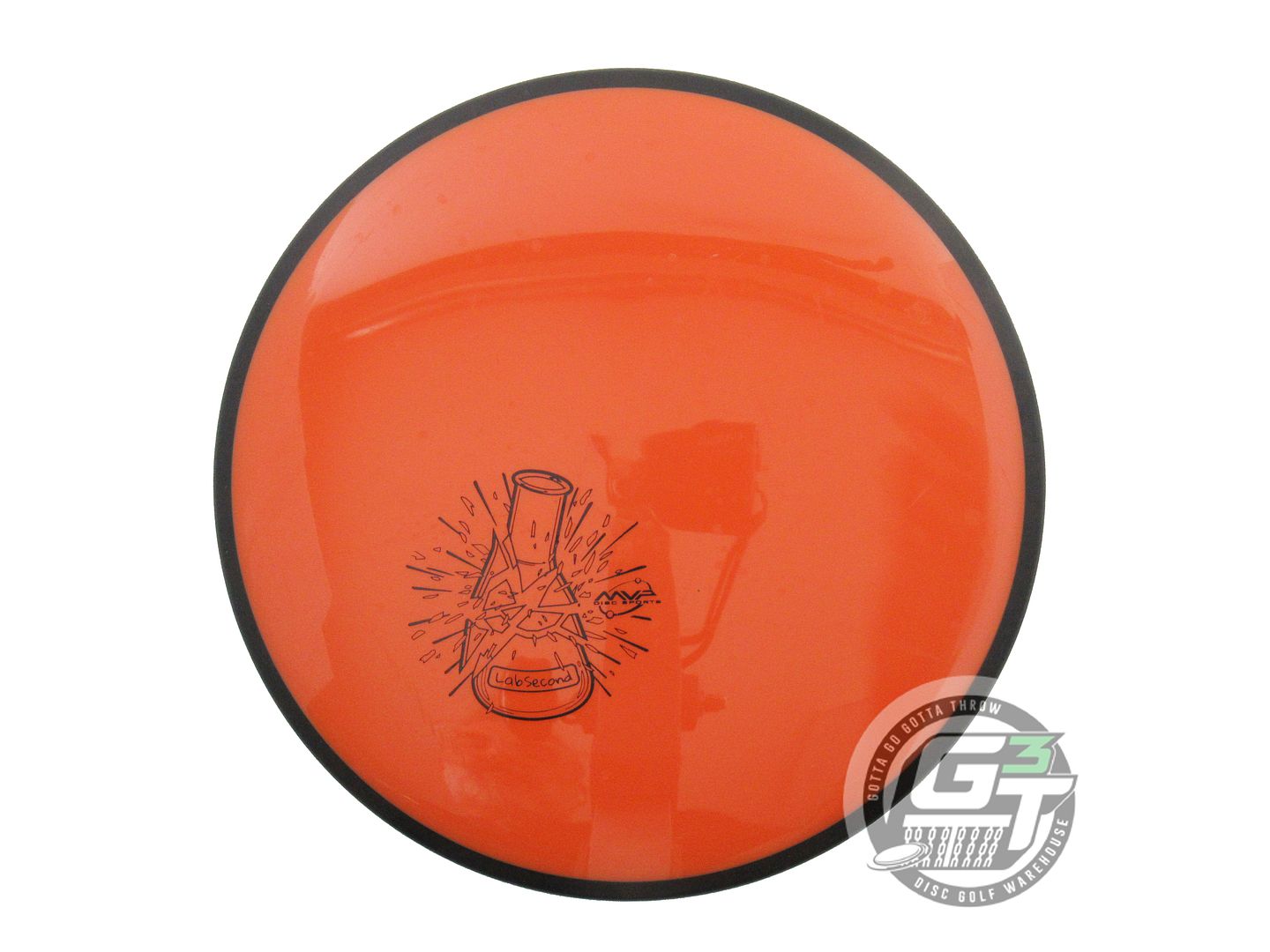 USED MVP Disc Sports X-OUT Neutron Reactor 176g Orange Midrange Golf Disc