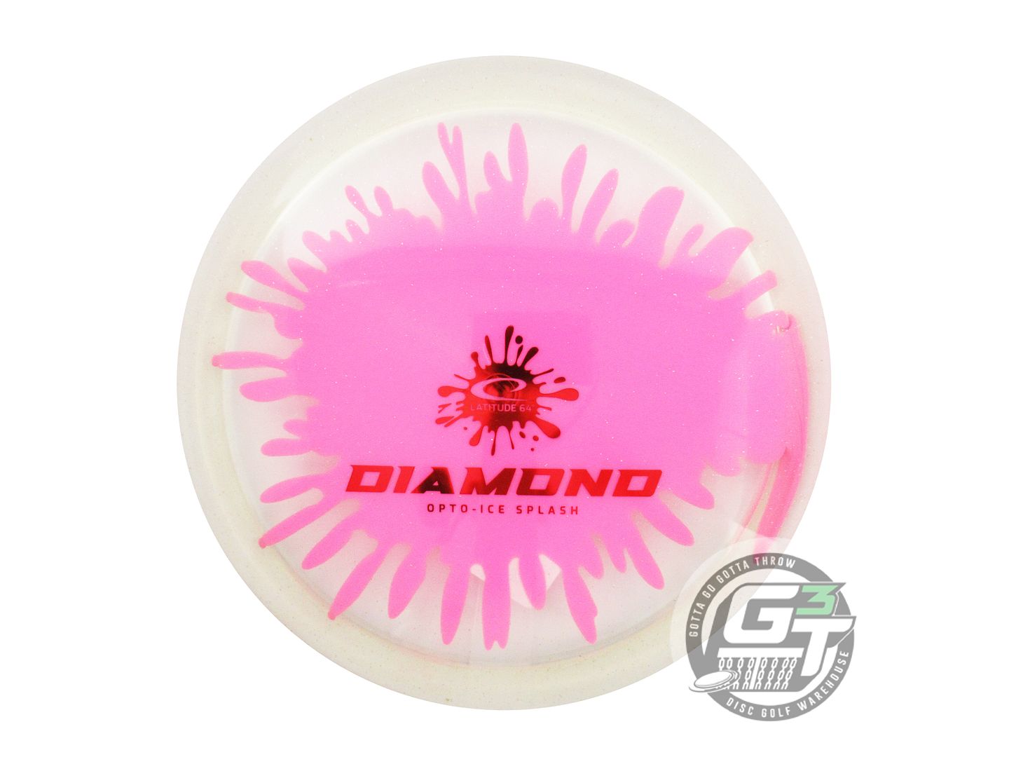 Latitude 64 Opto Ice Sparkle Splash Diamond Fairway Driver Golf Disc (Individually Listed)