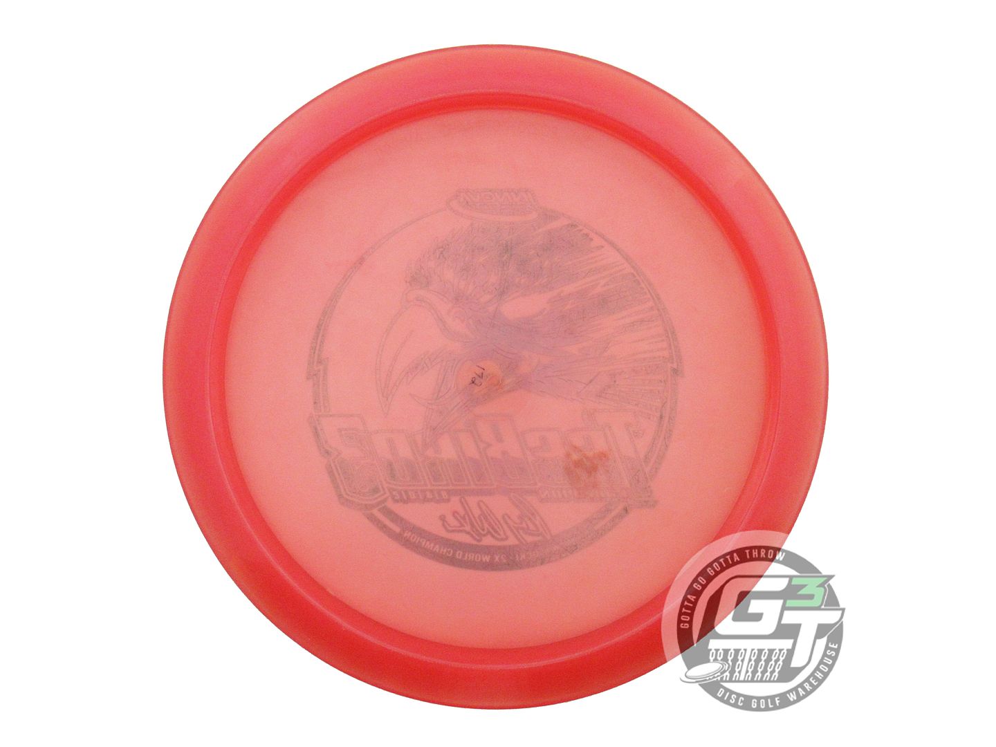 USED Innova [WYSOCKI] Champion Teebird3 172g Red Green Foil Fairway Driver Disc