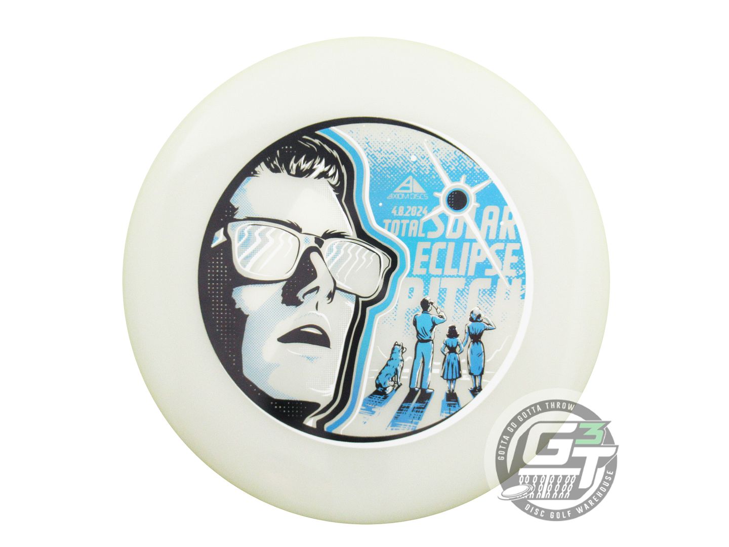 Axiom Commemorative Edition Total Eclipse Glow Proton Pitch Putter Golf Disc (Individually Listed)