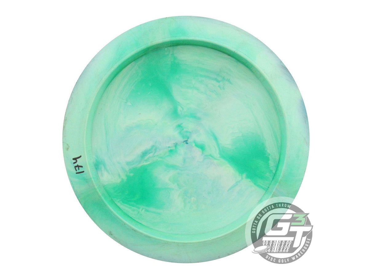 USED Discraft [PRESNELL] Swirl ESP Force 174g Green Flag Foil Driver Golf Disc