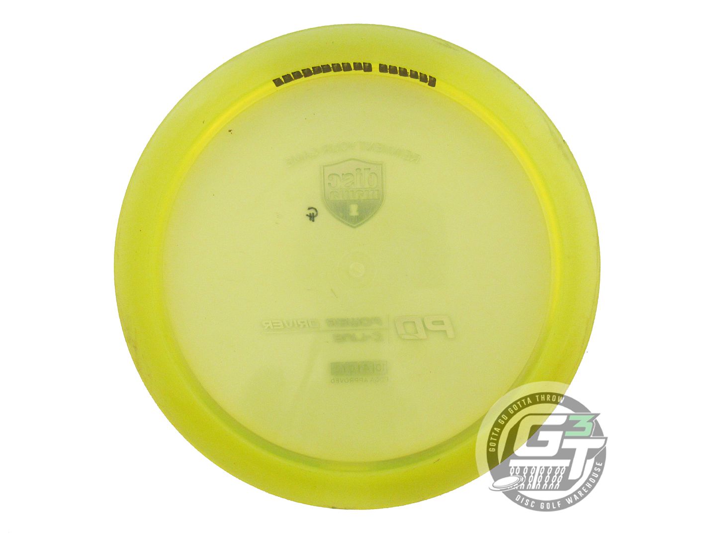 USED DiscMania C-Line PD 173g Yellow Lime Foil Distance Driver Golf Disc