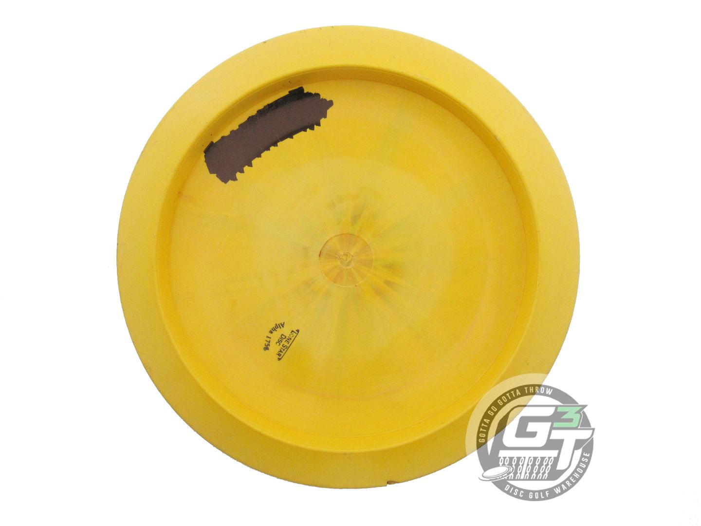 USED Lone Star [ARTIST] Alpha Tumbleweed 175g Yellow Teal Foil Driver Golf Disc
