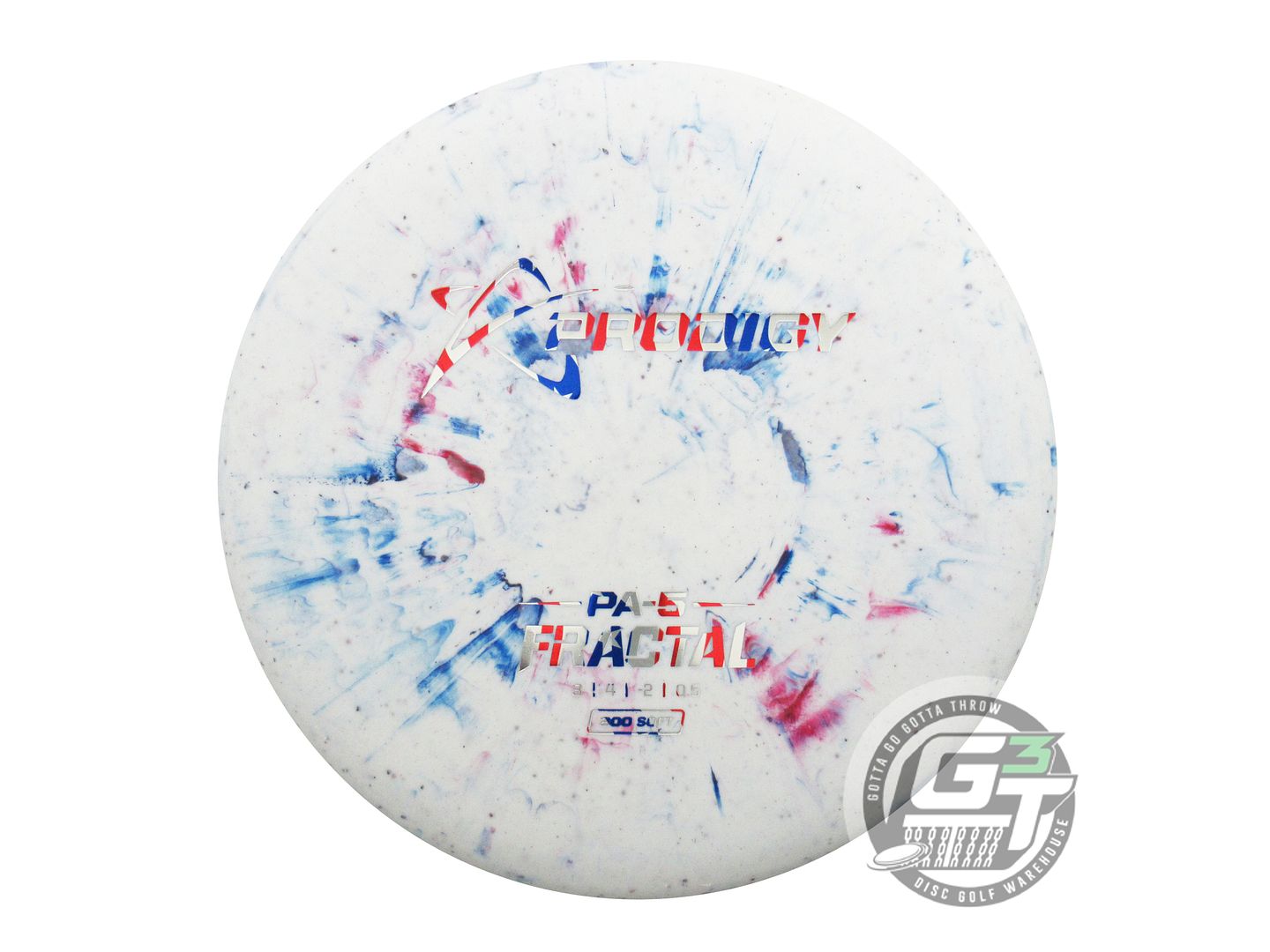 Prodigy 300 Soft Fractal PA5 Putter Golf Disc (Individually Listed)