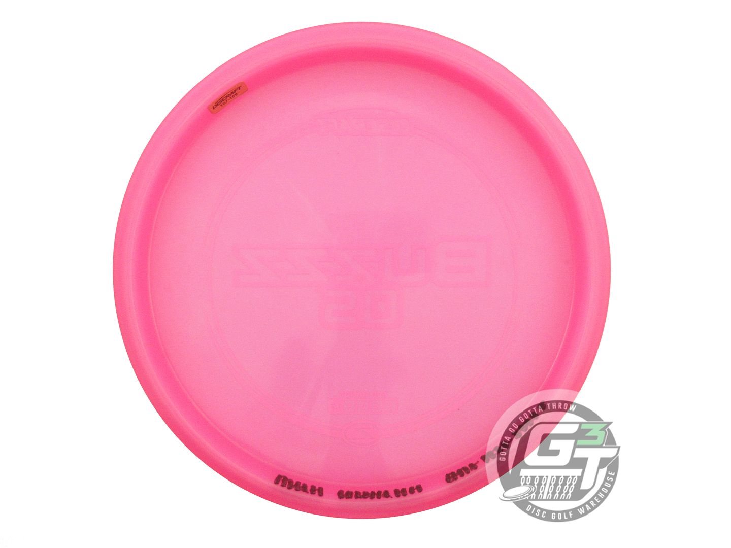 USED Discraft Z Buzzz OS 169g Pink White Stamp Midrange Golf Disc