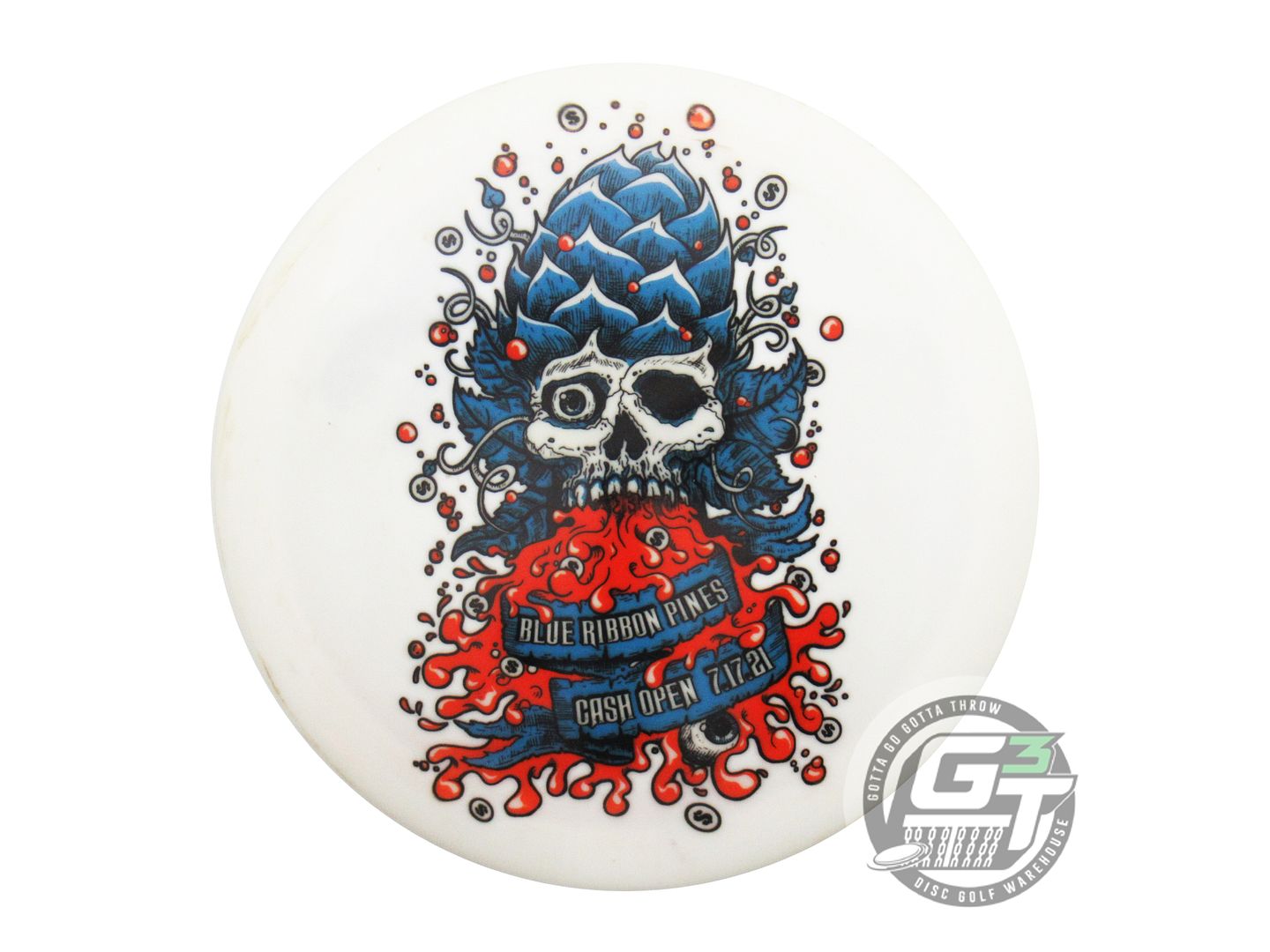 USED Latitude 64 [BLUE RIBBON PINES] Gold Sapphire 163g White Driver Golf Disc