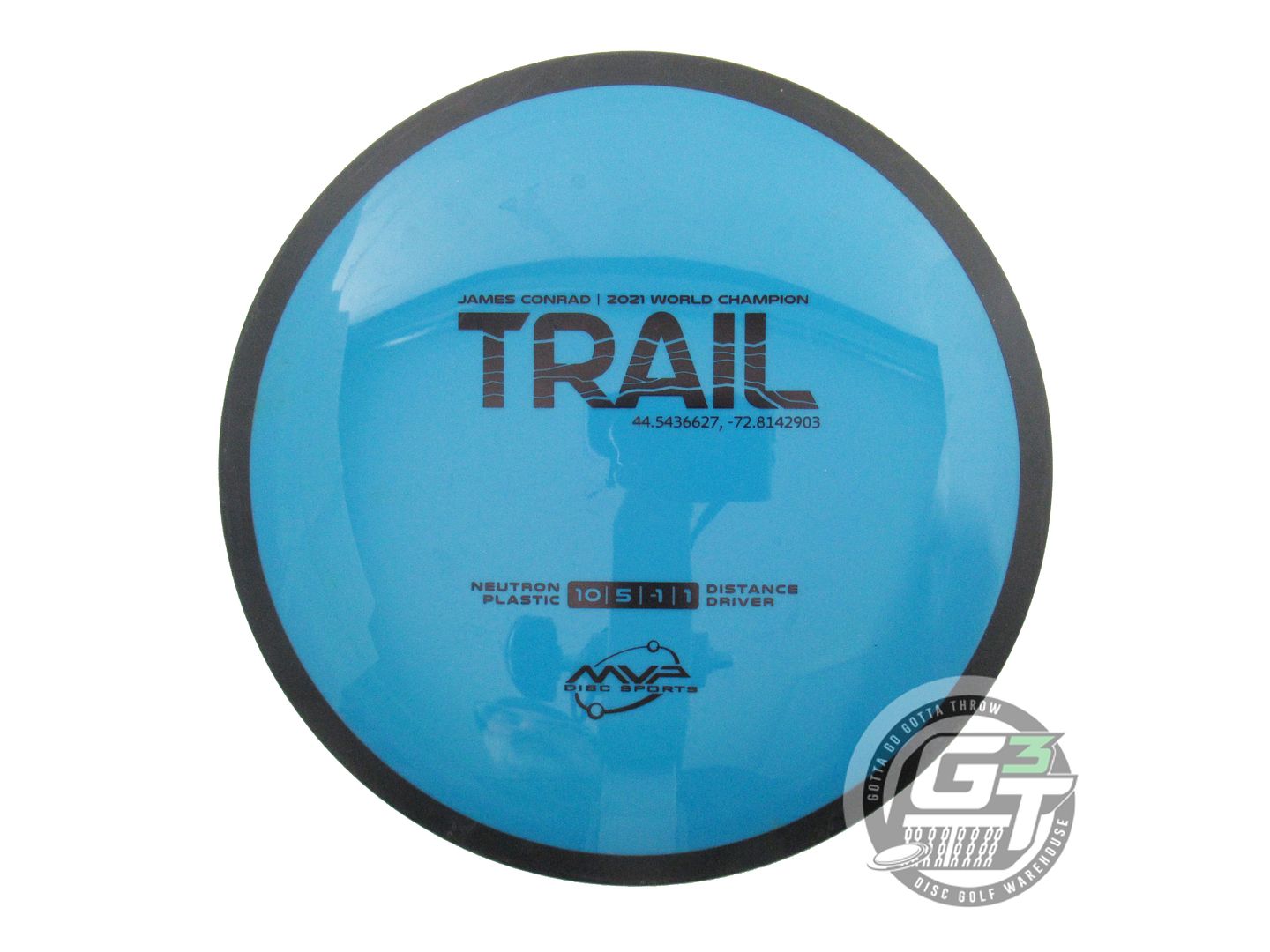 USED MVP Disc Sports [CONRAD] Neutron Trail 172g Teal Distance Driver Golf Disc