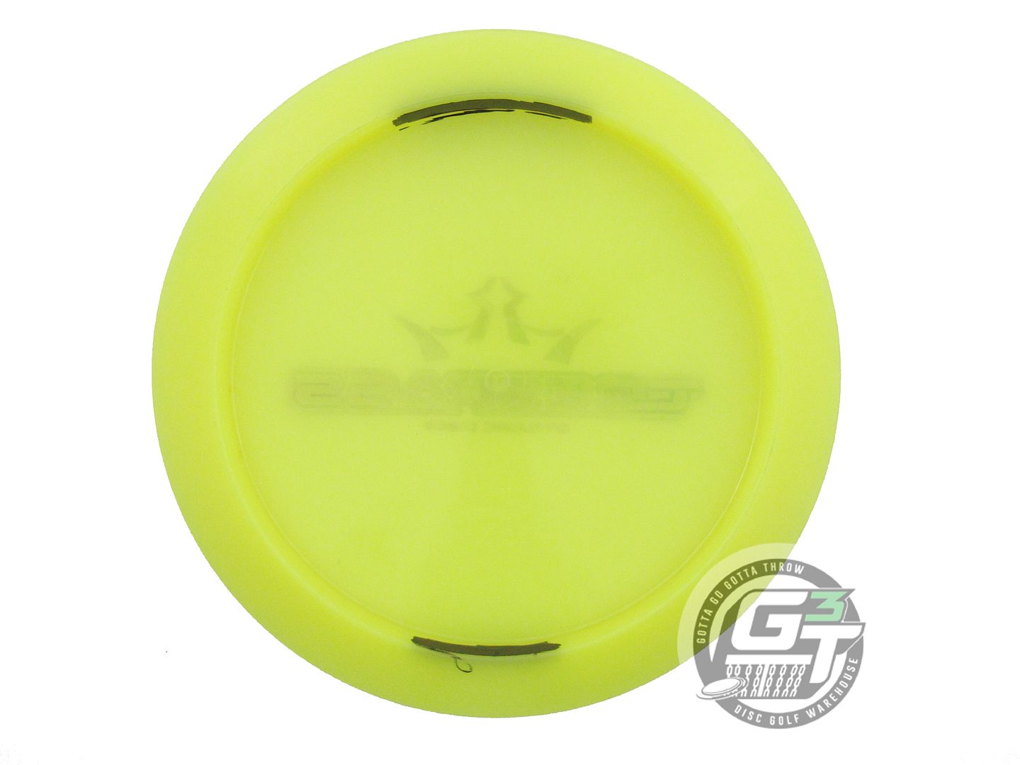 USED Dynamic Discs Lucid Trespass 174g Yellow Flag Foil Distance Driver Disc