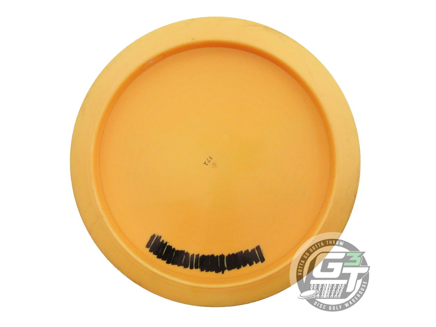 USED Discraft X Heat 172g Marigold Stripe Foil Distance Driver Golf Disc