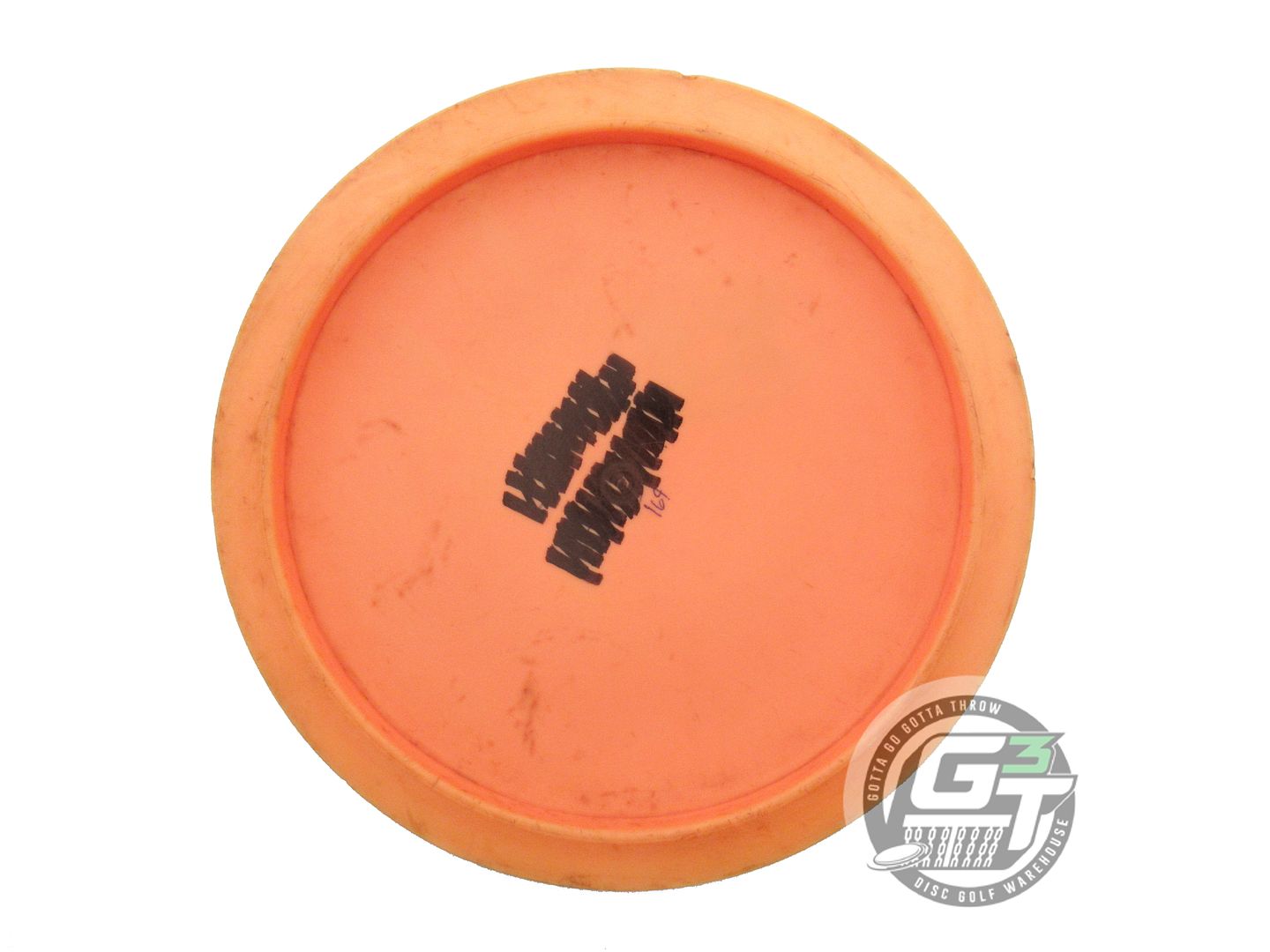 USED Discraft Elite X XS 169g Orange Black Stamp OOP Distance Driver Golf Disc