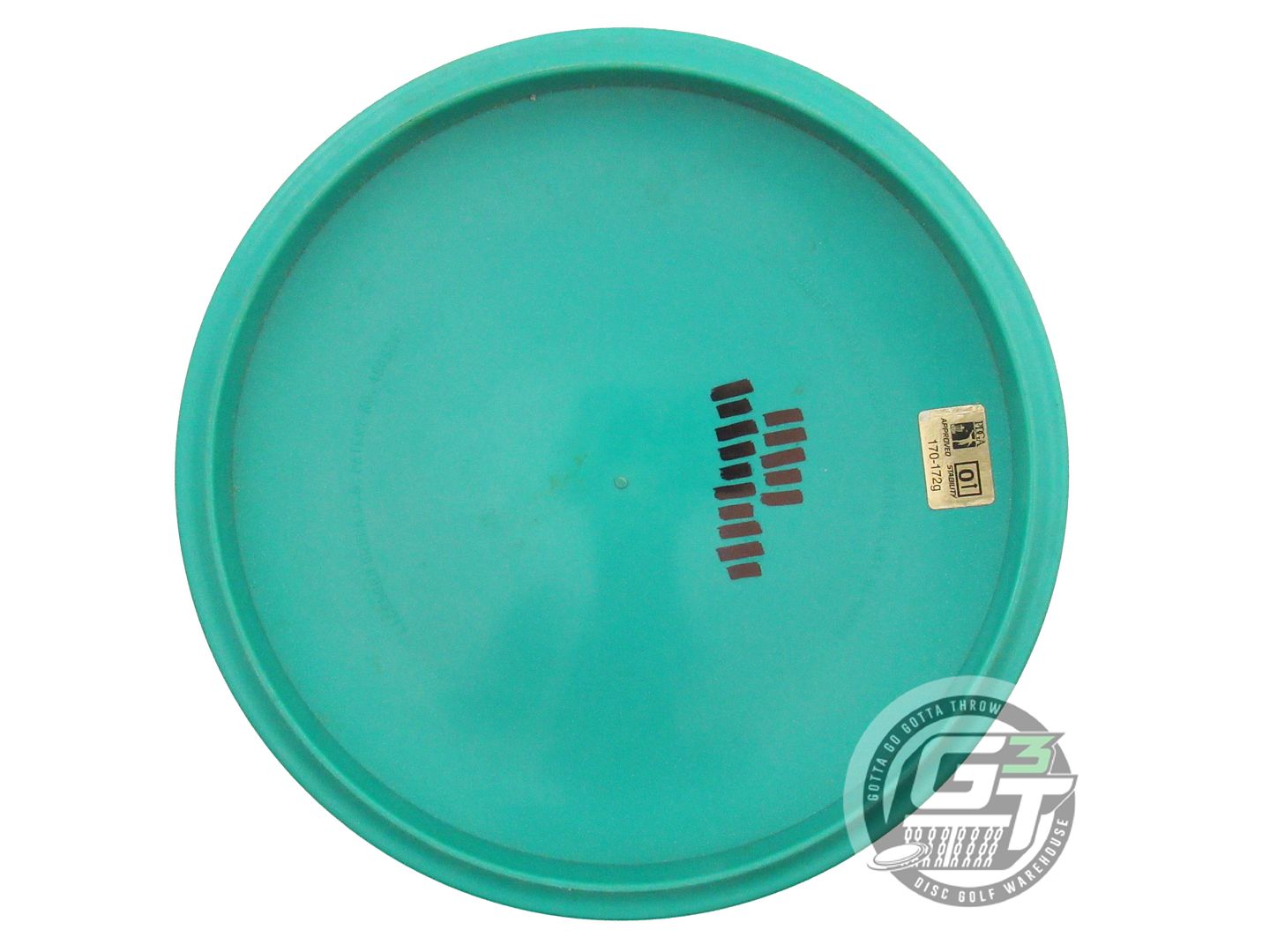 USED Discraft Elite X Comet 175g Green Gold Foil OOP Midrange Golf Disc
