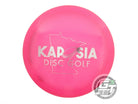 USED Dynamic Discs Lucid Evader 175g Pink Silver Foil Fairway Driver Golf Disc