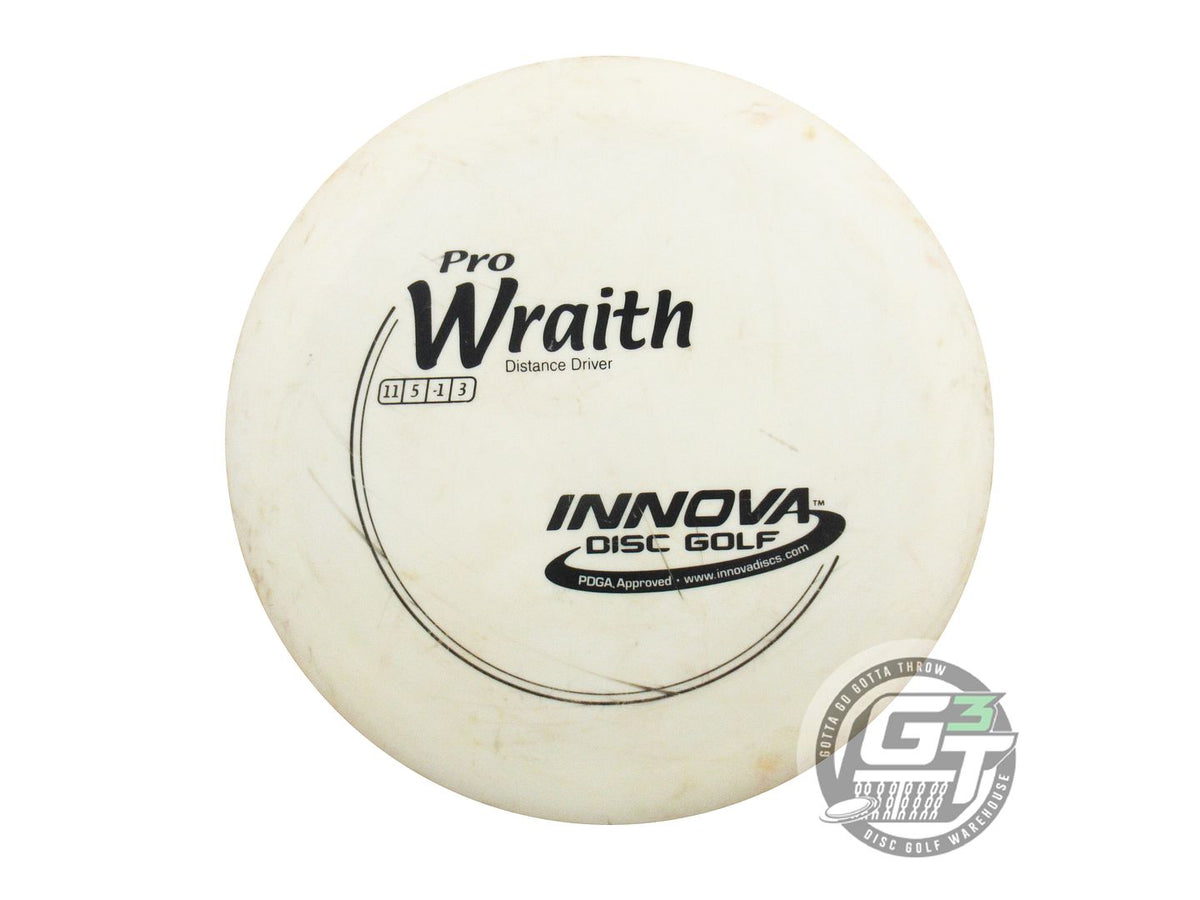 USED Innova Pro Wraith 172g White Black Stamp Distance Driver Golf Disc