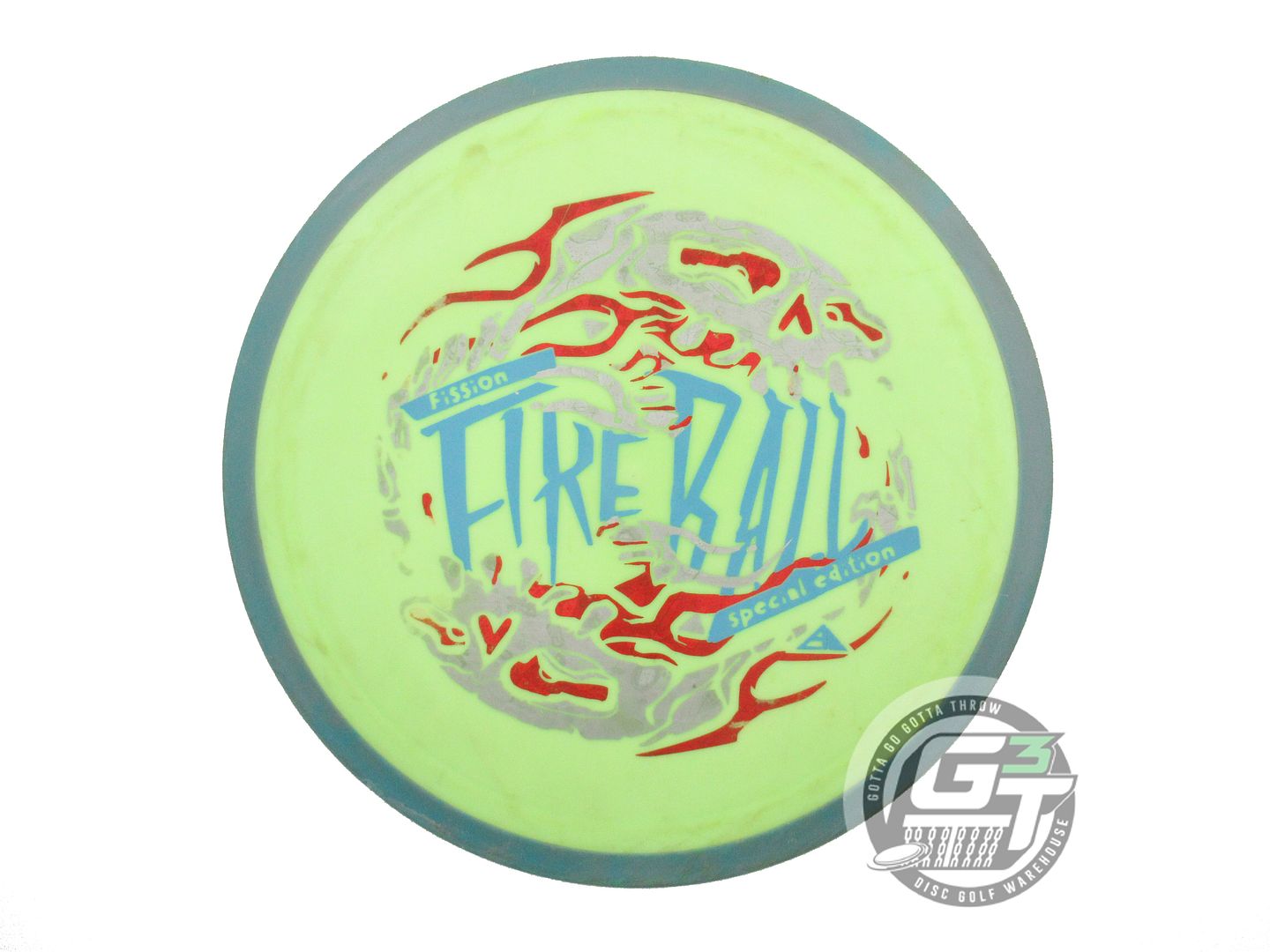 USED Axiom Discs [SE] Fission Fireball 169g Yellow Gray Rim Distance Driver Disc