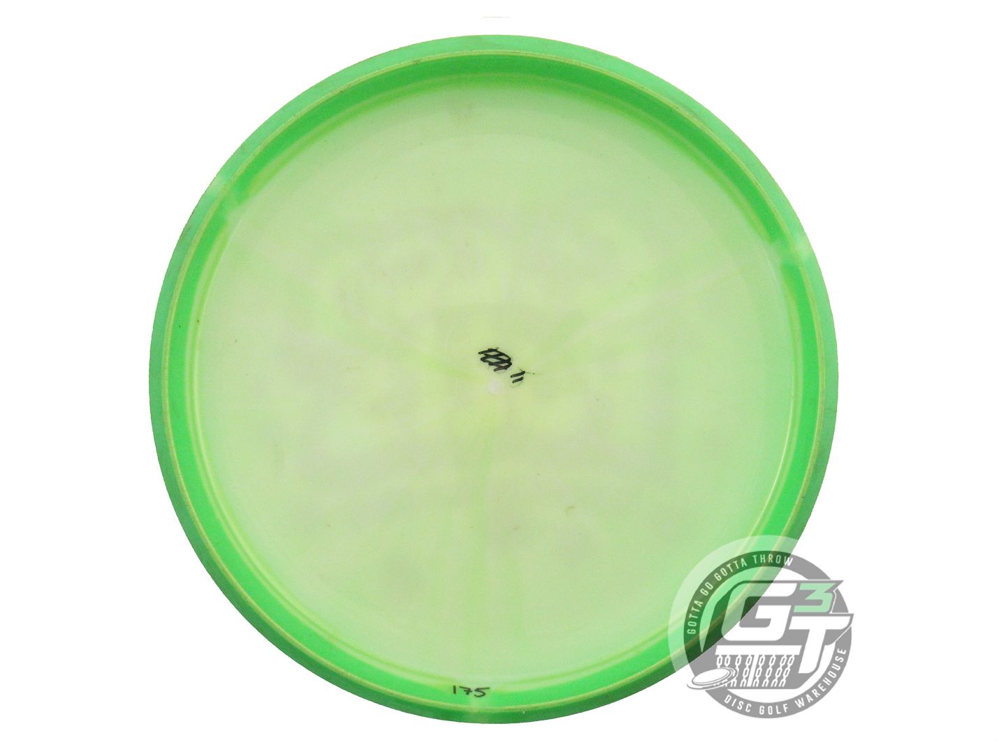 USED Innova COCOA PUTTS Halo Star Aviar 175g Lime-Cream Putter Golf Disc