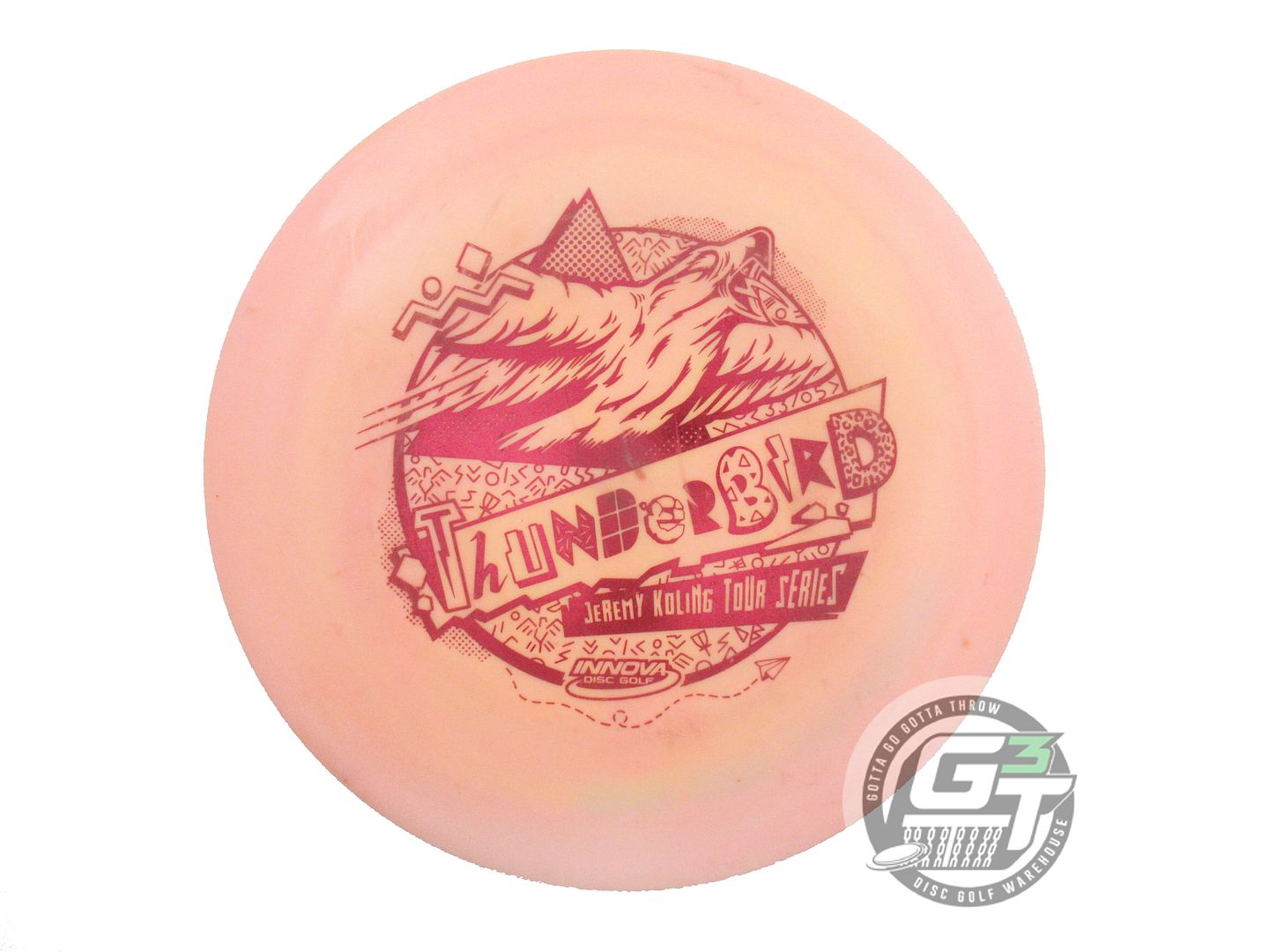 USED Innova [KOLING] Star Thunderbird 175g Peach Red Foil Distance Driver Disc