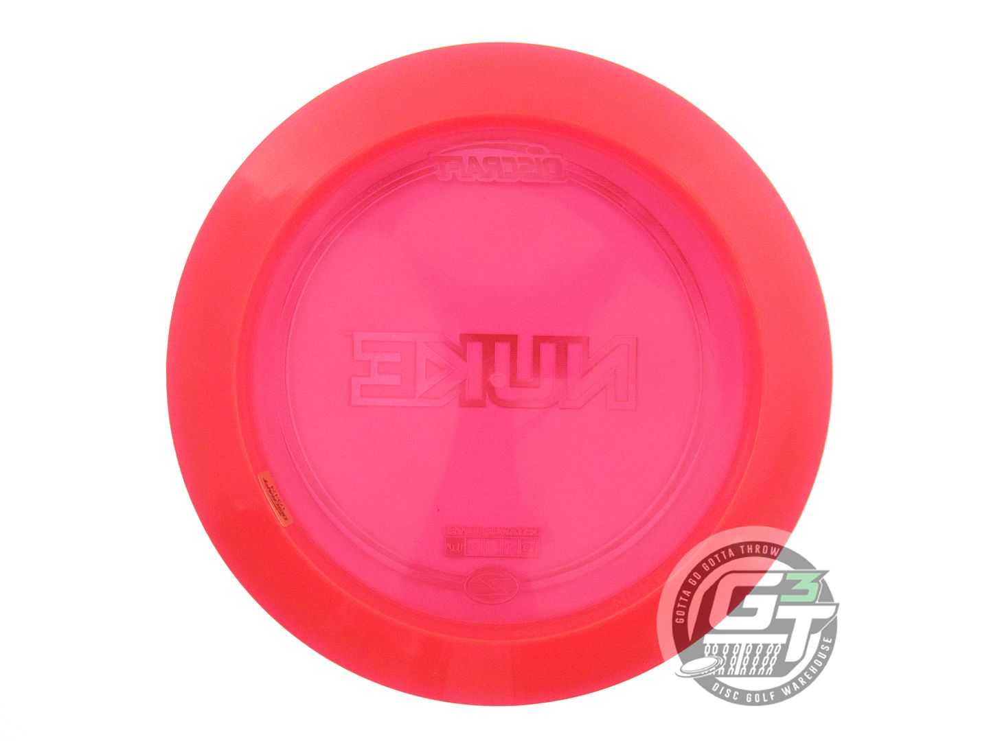 NOS Discraft Z Nuke 176g Red Wonder Bread Foil Distance Driver Golf Disc