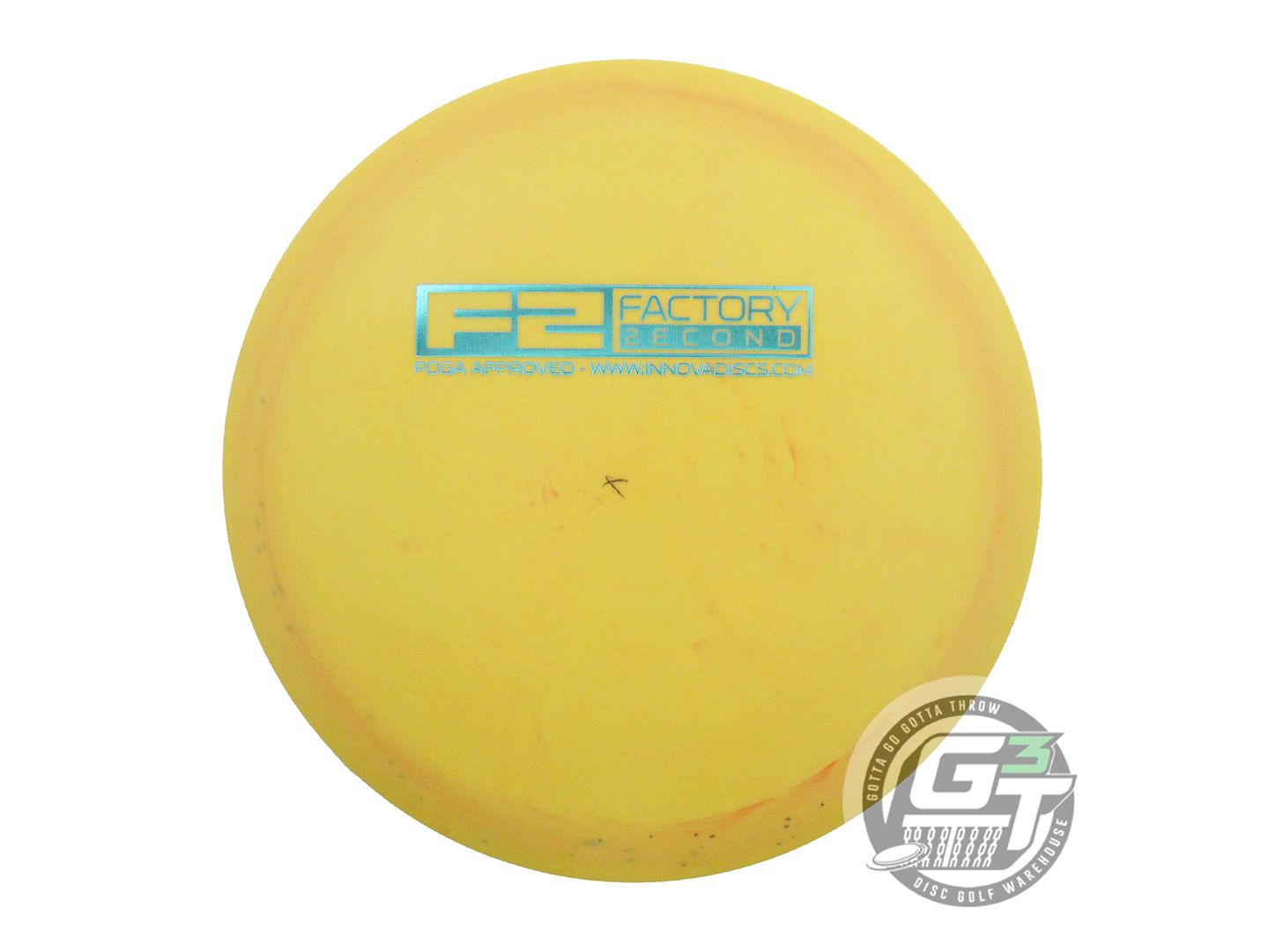 USED Innova X-OUT DX Wraith 163g Yellow Distance Driver Golf Disc