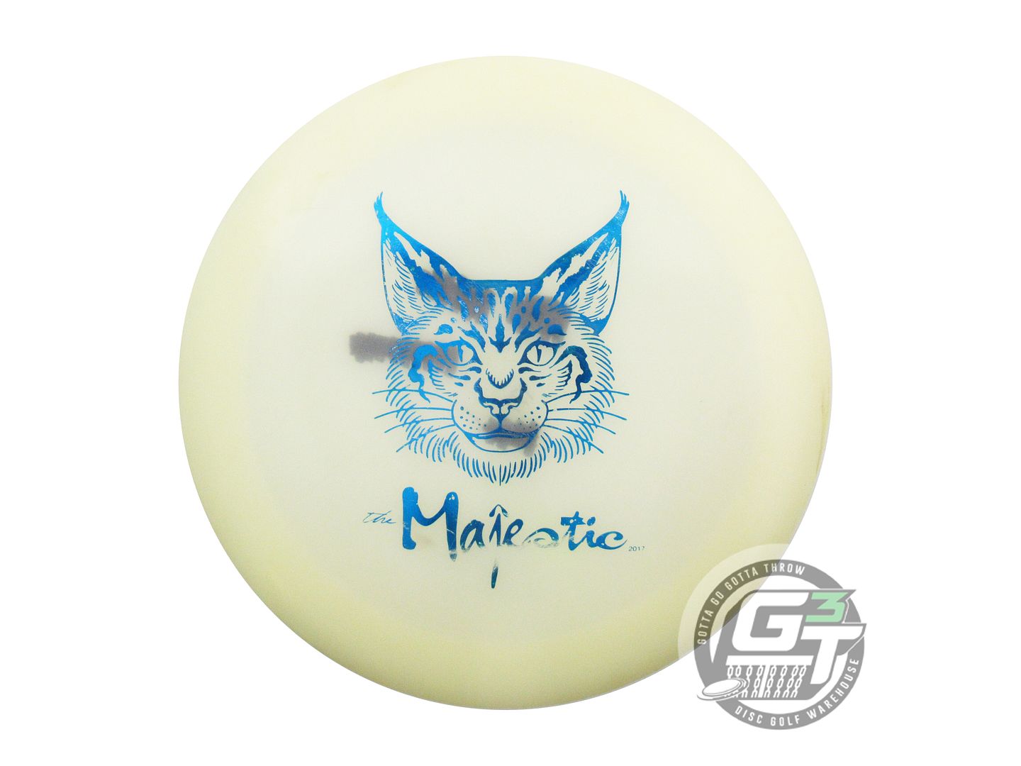 USED Innova [MAJESTIC] Champion Glow Destroyer 177g Blue Foil Driver Golf Disc