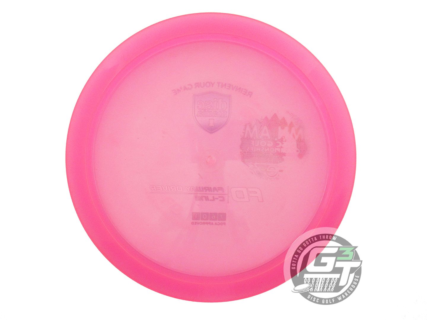 USED DiscMania [MN AMs] C-Line FD 176g Pink Purple Foil Fairway Driver Golf Disc