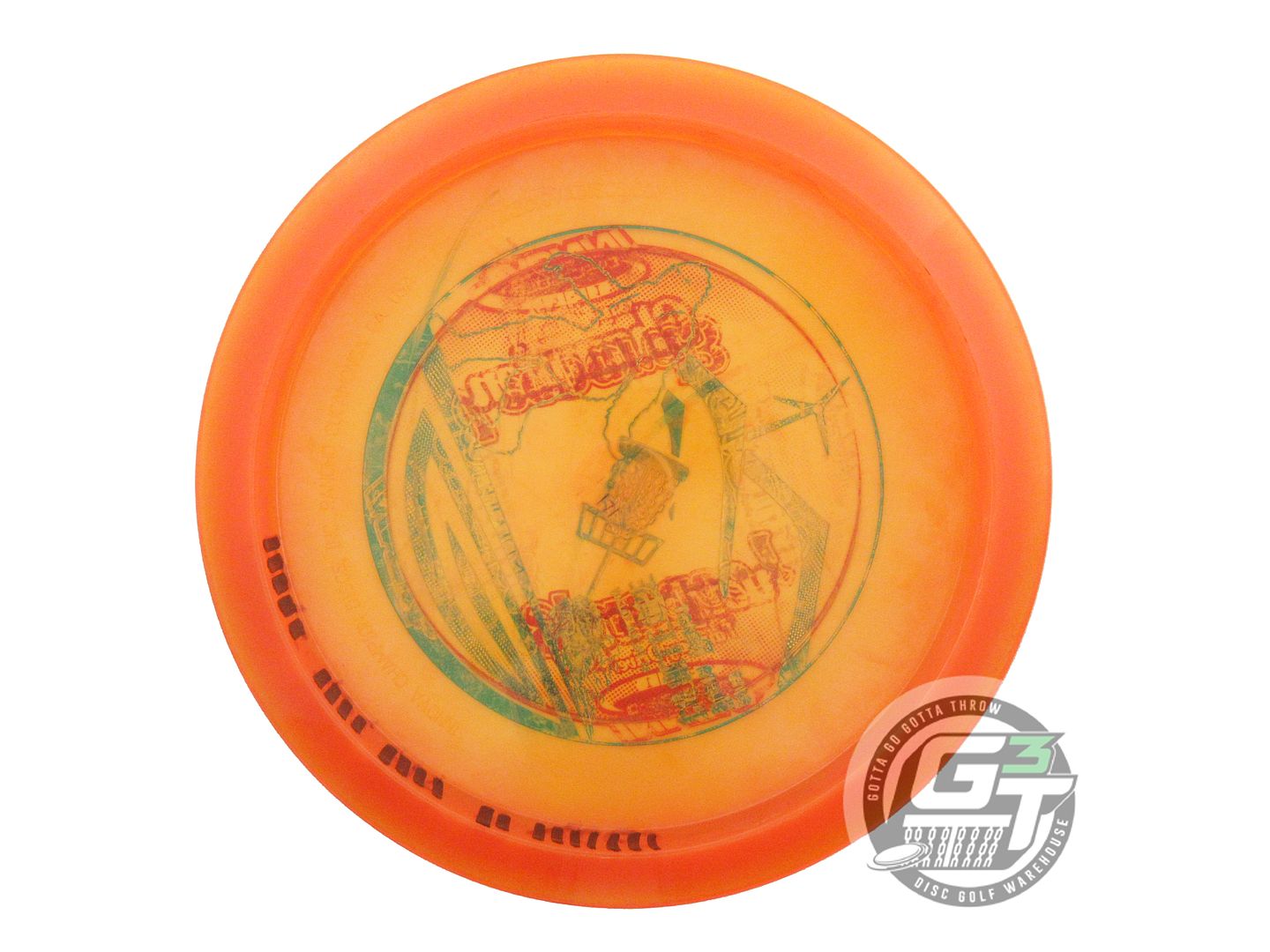 USED Innova X-OUT Champion Teebird 171g Orange Fairway Driver Golf Disc
