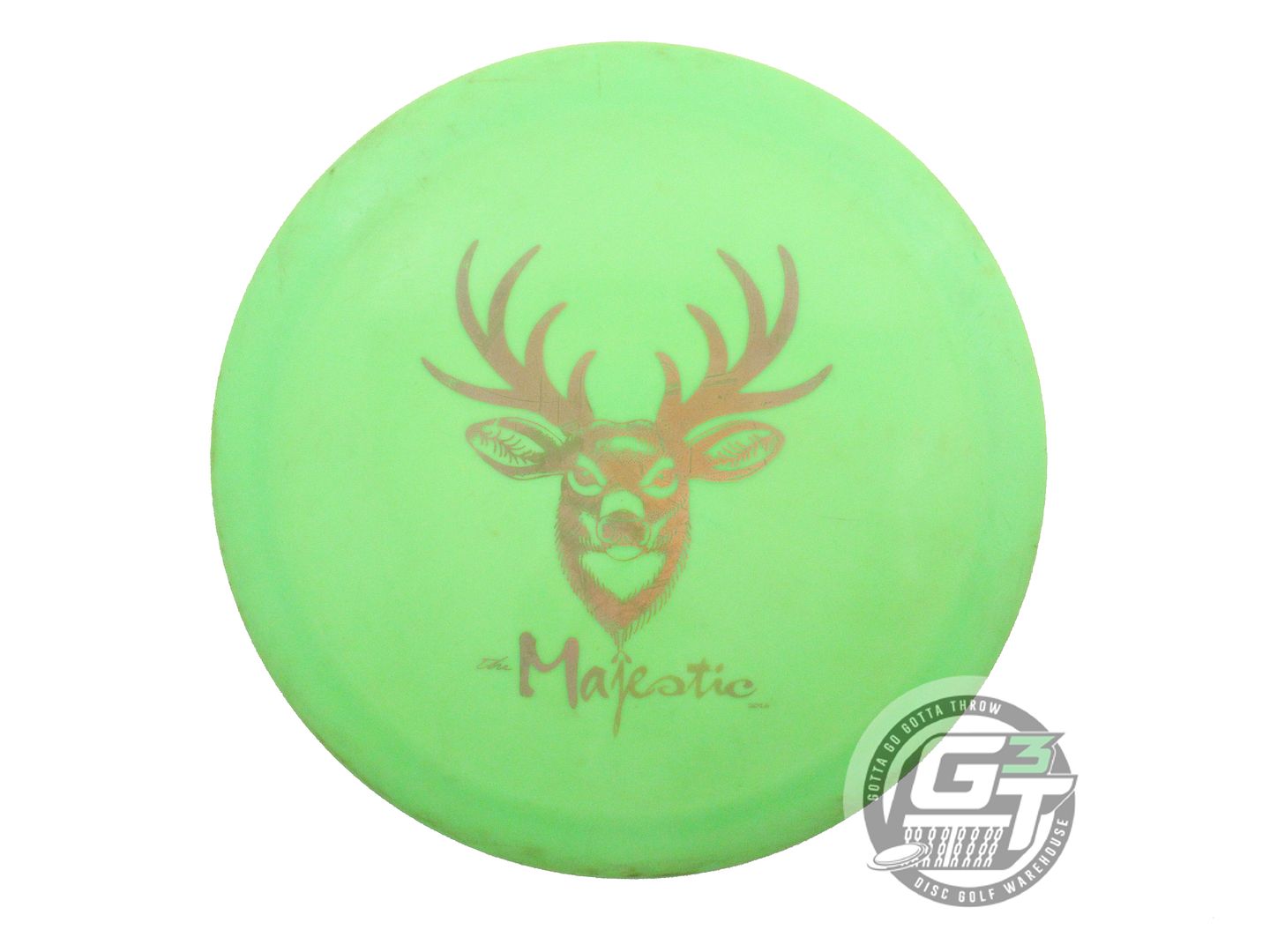 USED Innova Star Wraith 175g Lime Gold Holo Foil Distance Driver Golf Disc