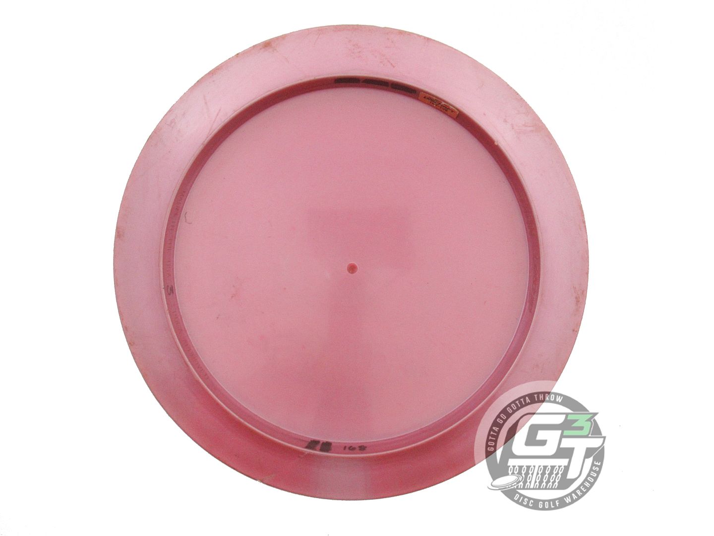 USED Discraft Titanium Nuke 168g Pink Silver Glitter Foil Distance Driver Disc